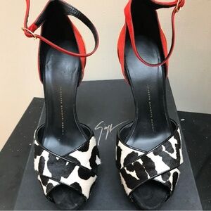 Giuseppe Zanotti TibeTPony Peeptoe Heel